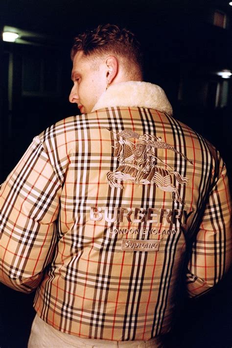 supreme x Burberry spring 2022